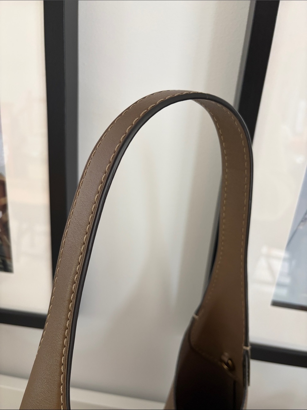 Coach Brooklyn Shoulder Bag 28 brass/dark stone - Picture 5 of 6